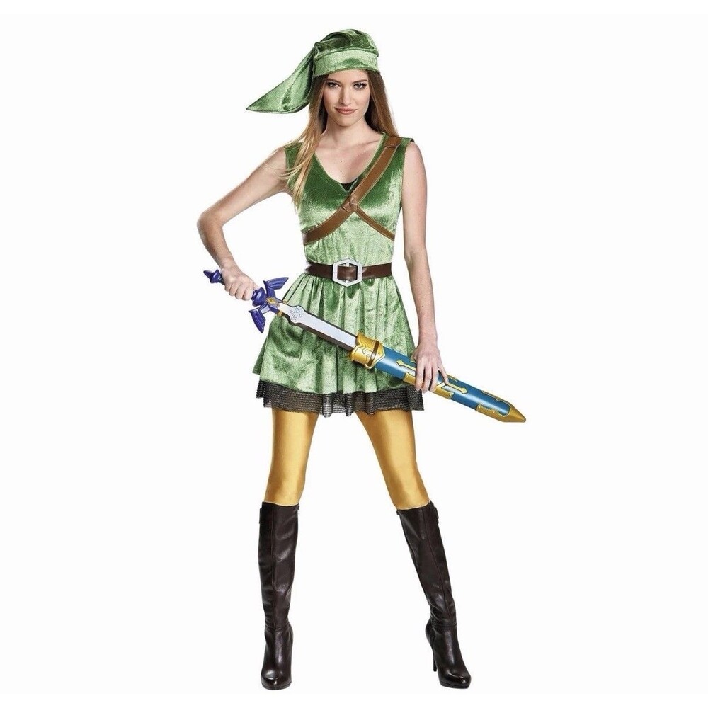 Legend of Zelda Link Women's Costume Adult small